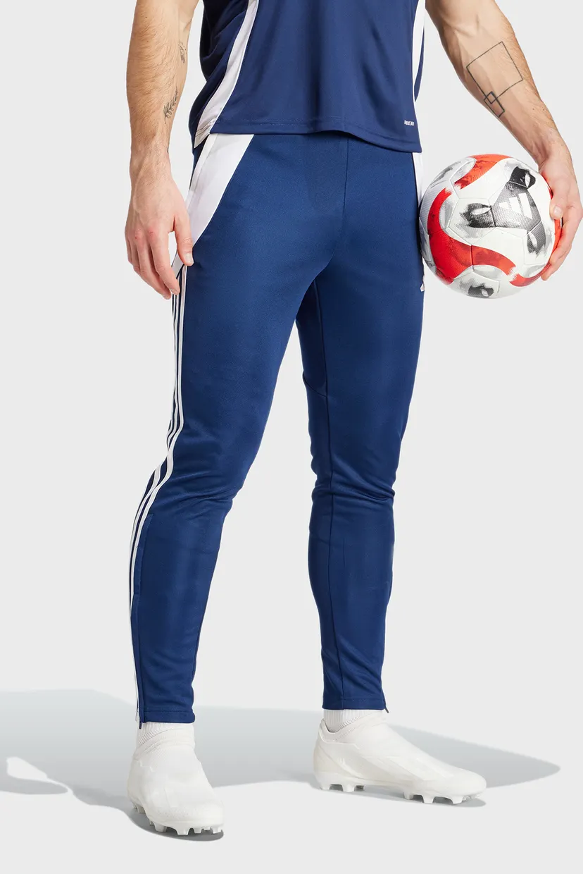 Мужские синие спортивные брюки Tiro 24 Slim Training 4