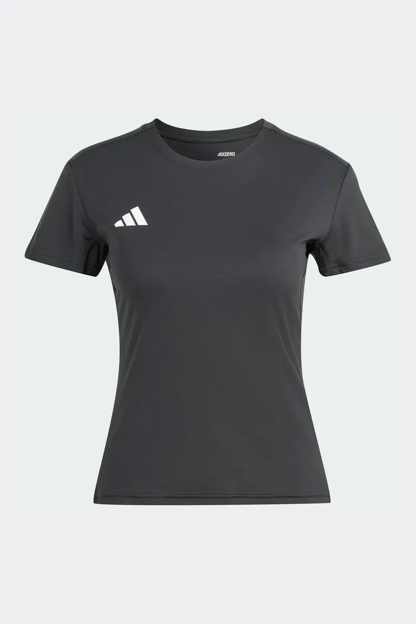 Женская черная футболка Adizero Essentials 6