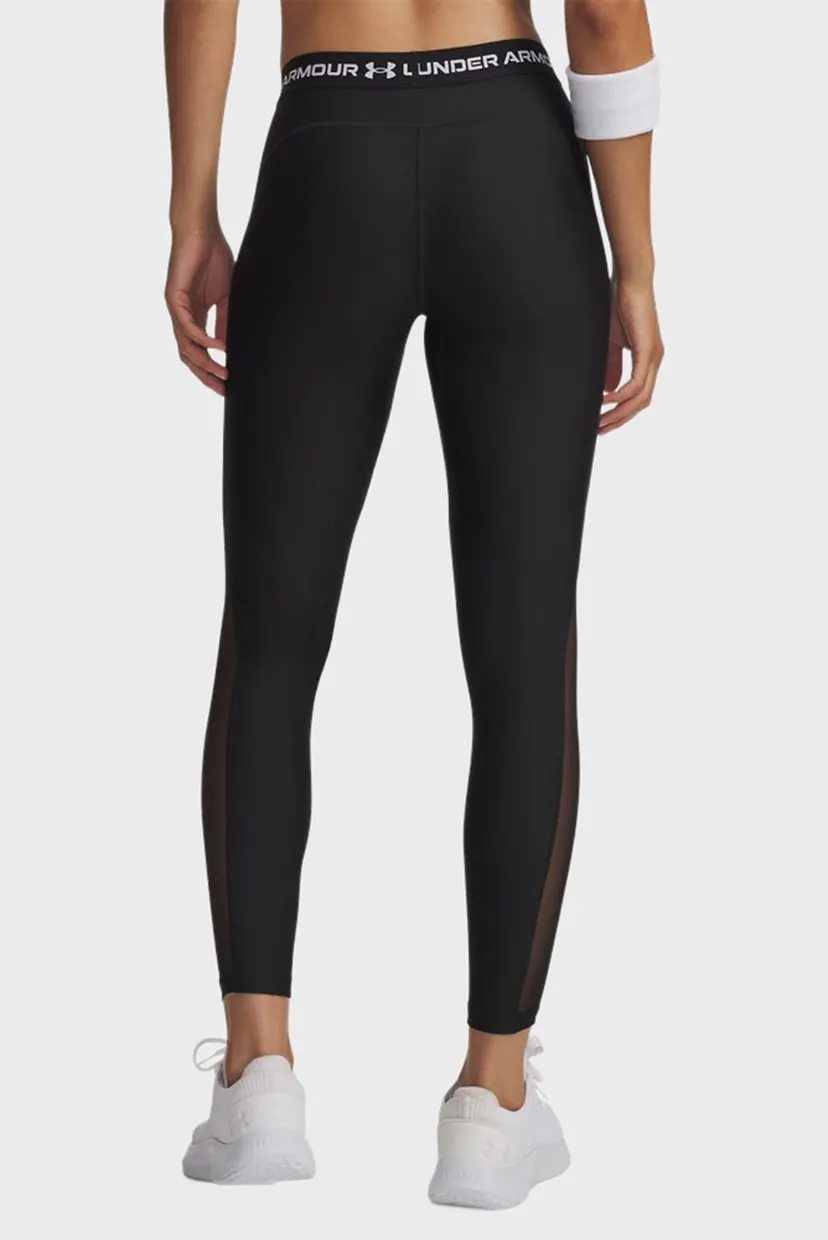 Жіночі темно-сір тайтси HeatGear Mesh Legging-BLK 3