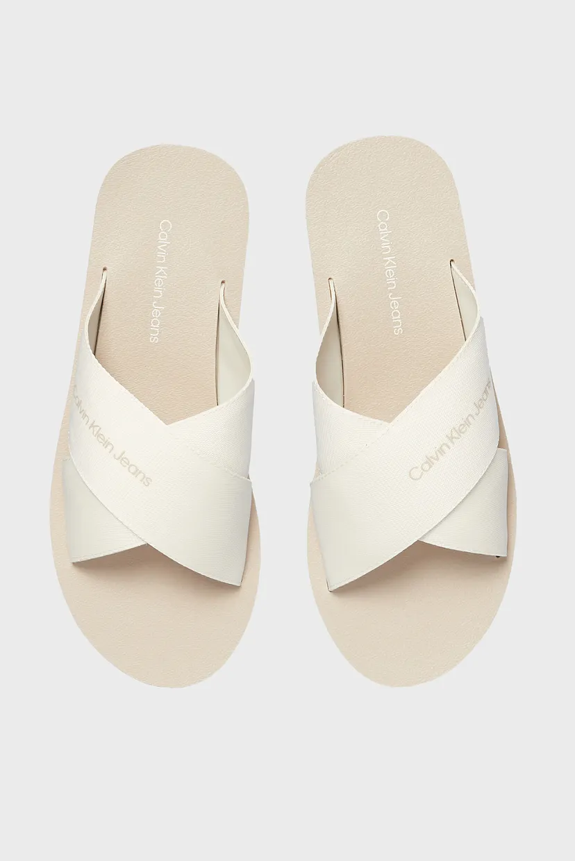 Чоловічі бежеві слайдери CROSS SANDAL SLIPON RP IN BTW 4