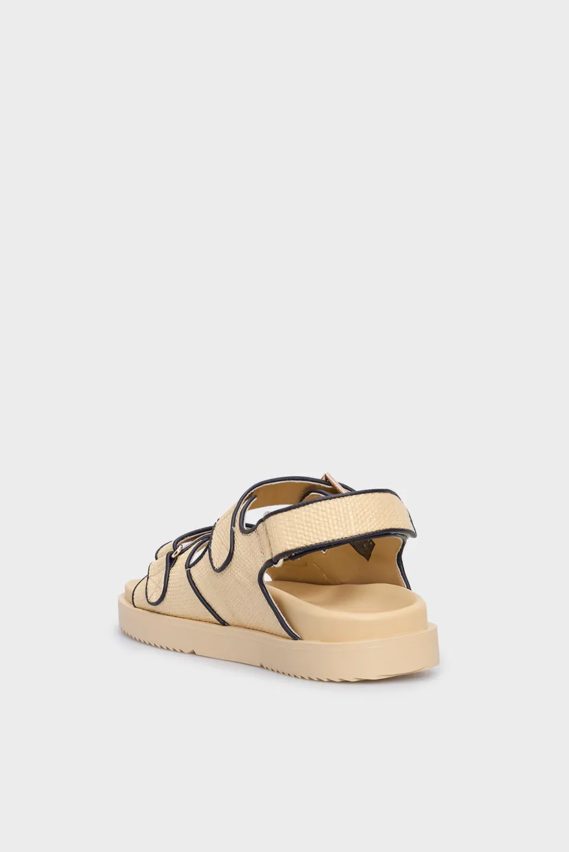 Жіночі бежеві сандалі RAFIA SPORTY SANDAL 5