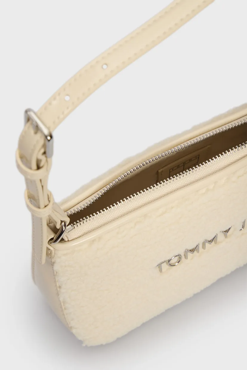 Жіноча біла сумка TJW ESS MUST SHOULDER BAG SHERPA 6
