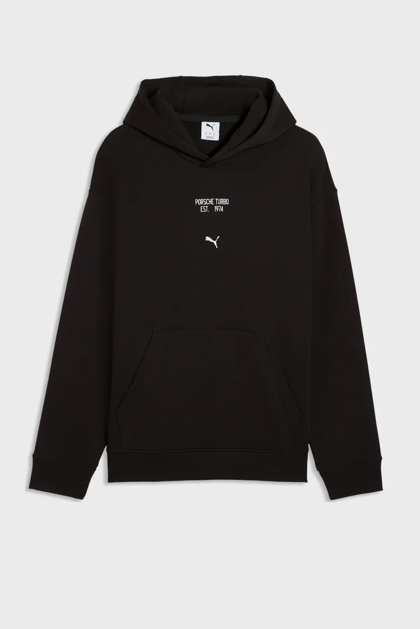 Мужское черное худи Porsche Legacy Graphic Hoodie Men 4