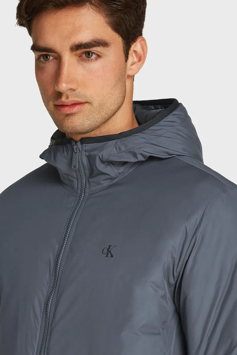 Чоловіча темно-синя куртка HI-NECK JACKET 4