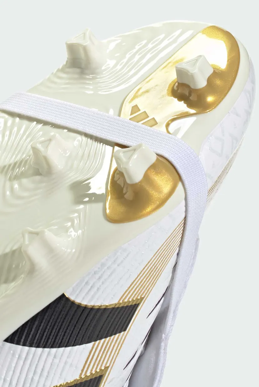 Белые бутсы Predator League Fold-Over Tongue Firm/Multi-Ground 9