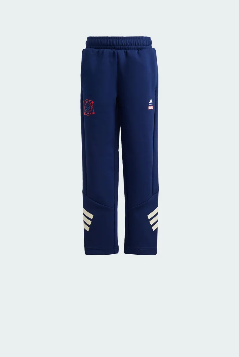Детские синие спортивные брюки ADIDAS MARVEL SPIDER-MAN 8