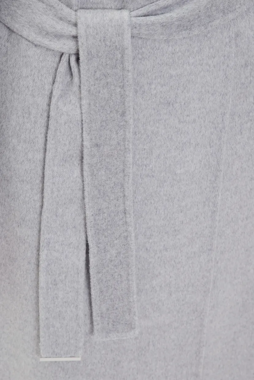 Жіноче світло-сіре вовняне пальто DF WOOL COAT 5