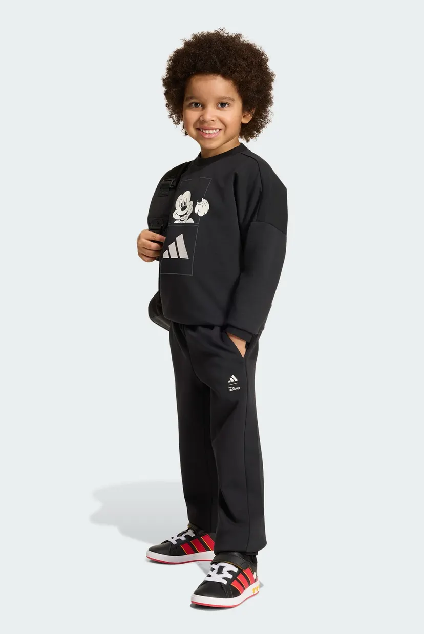 Детский черный спортивный костюм (свитшот, брюки) ADIDAS DISNEY MICKEY MOUSE 8