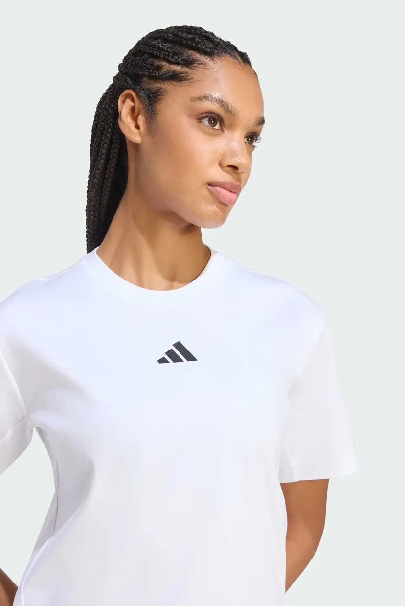 Женская белая футболка ADIDAS Z.N.E. 4