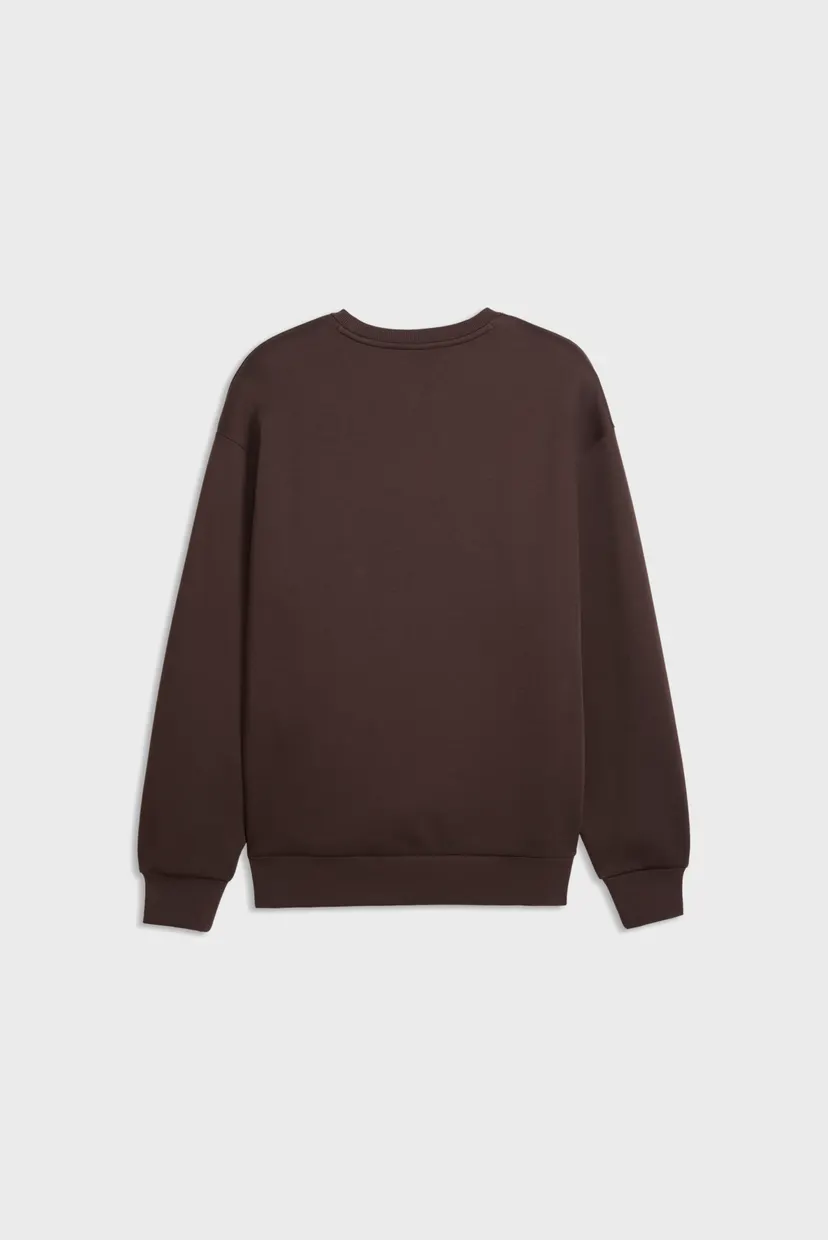 Мужской коричневый свитшот Essentials Elevated Cat Logo Relaxed Sweatshirt Men 5