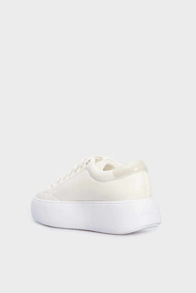 Жіночі білі снікерcи BUBBLE CUPSOLE LACE UP 3