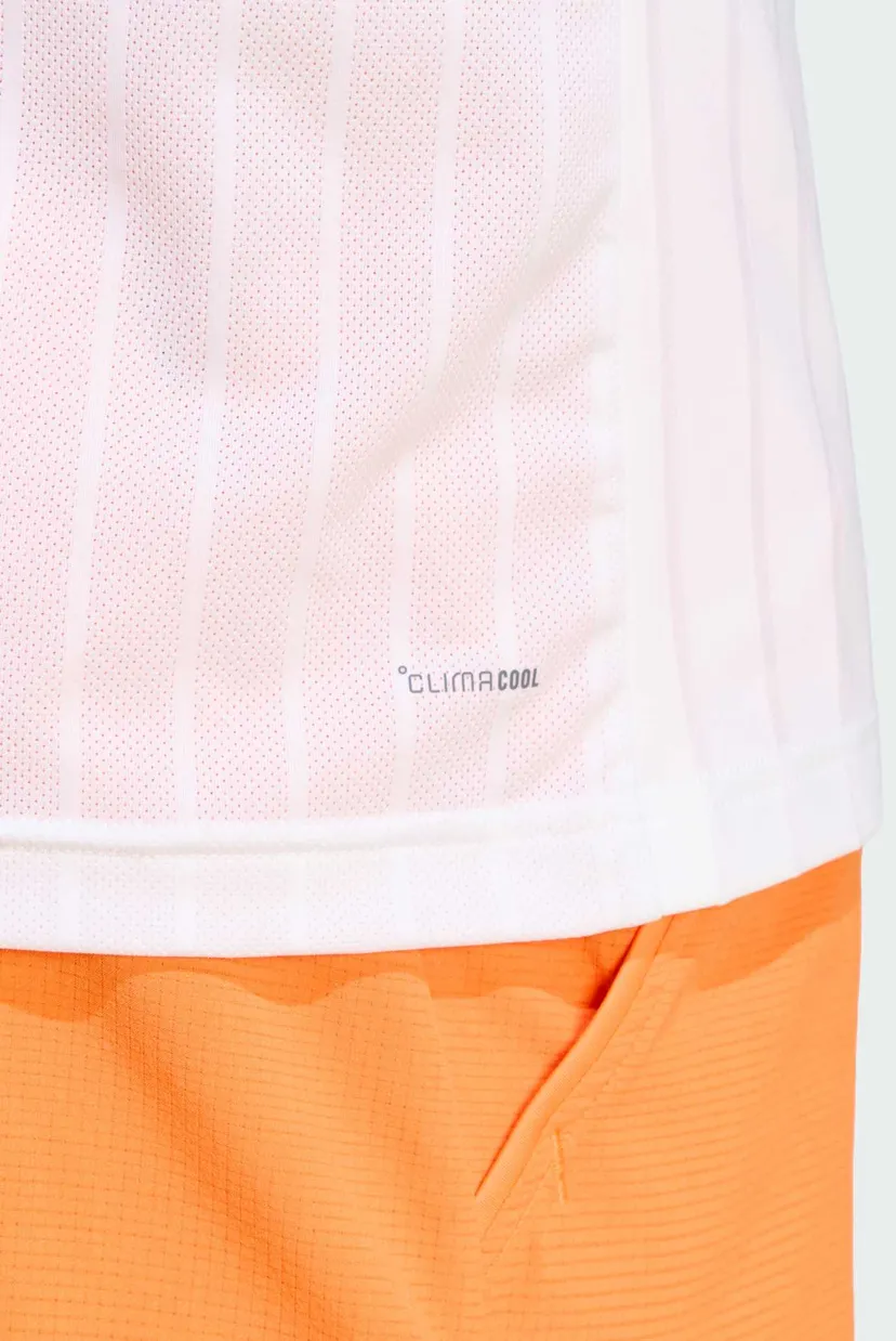 Мужская белая футболка TENNIS CLIMACOOL FREELIFT PRO 5