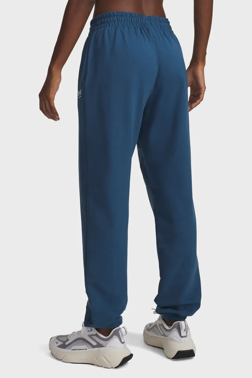 Женские синие спортивные брюки Sport Terry Jogger-BLU 3