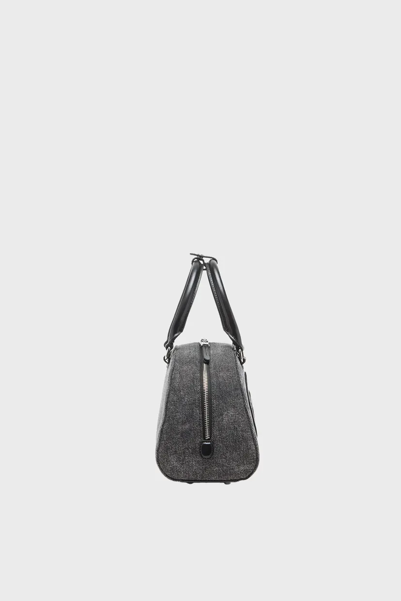 Женская черная джинсовая сумка 1DR DOME TOP HANDLE HANDBAG 3