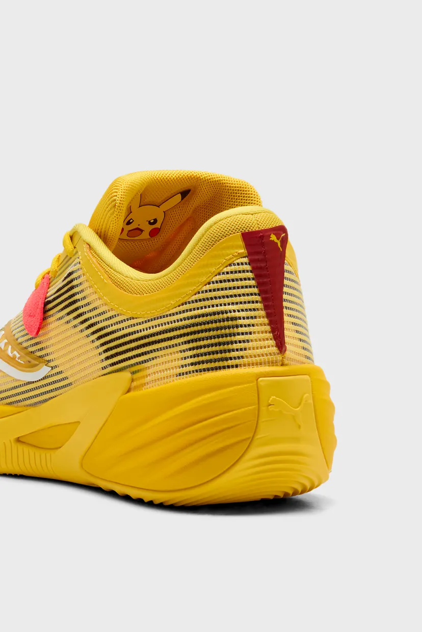 Жовті кросівки PUMA x POKÉMON All-Pro NITRO™ 2 Pikachu Basketball Shoes Unisex 9
