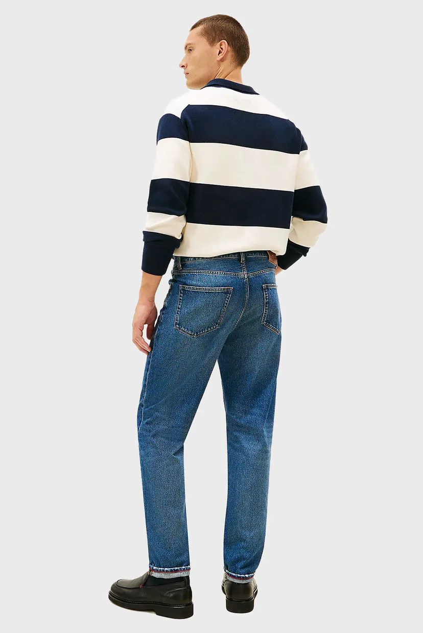 Чоловічі сині джинси TAPERED HARLEM 3