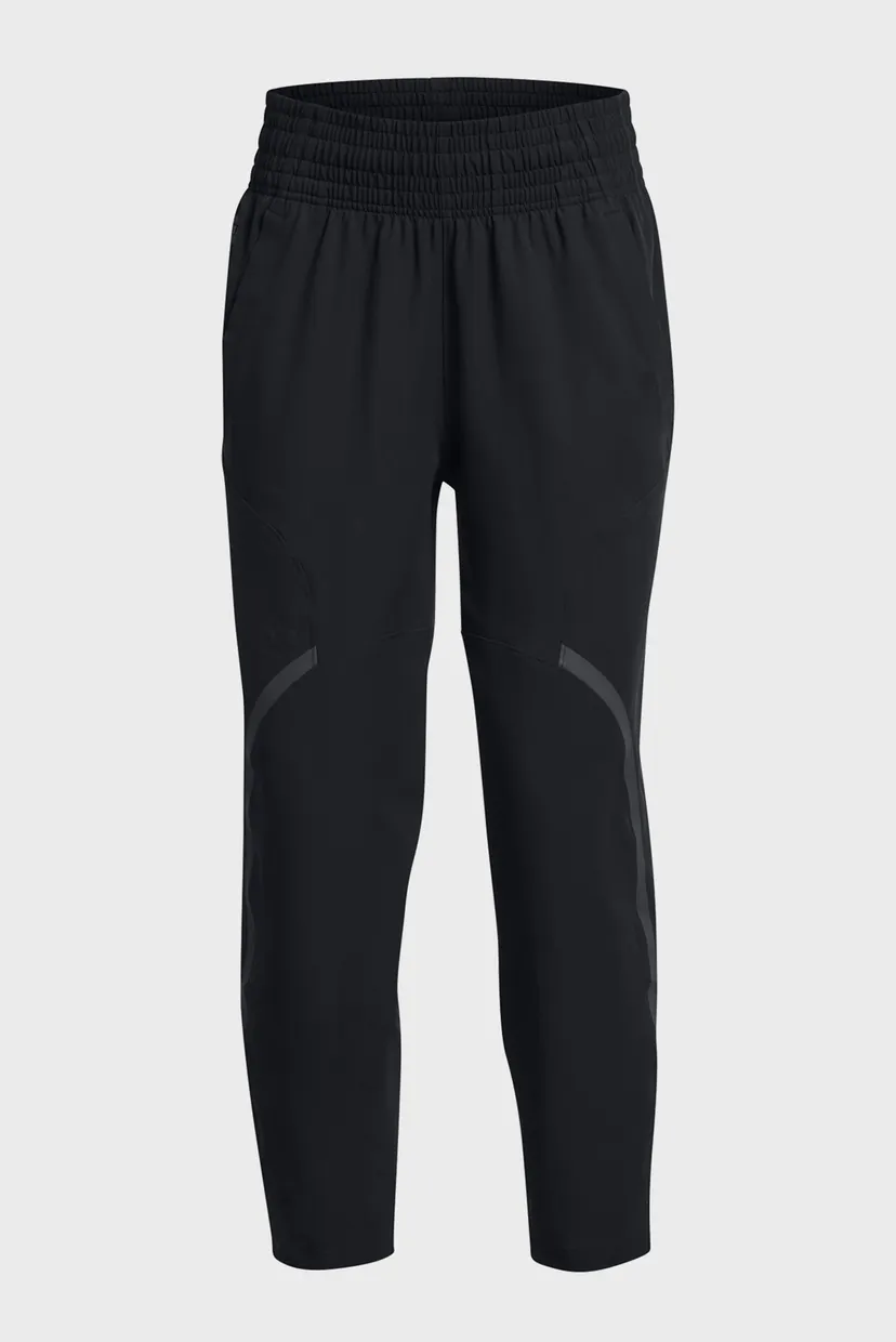 Женские черные спортивные брюки UA Unstoppable Ankle Pants 5
