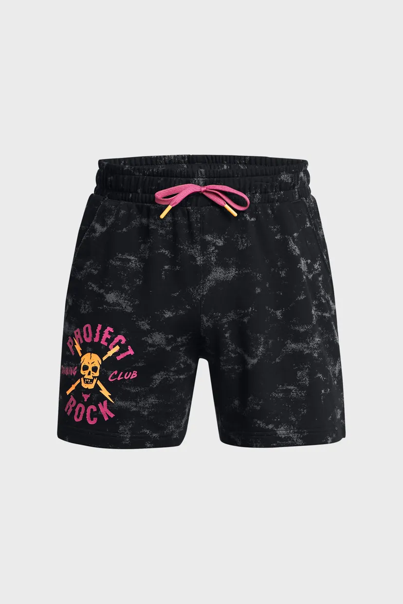 Мужские черные шорты Pjt Rck AOP Rvl Terry Sts 5