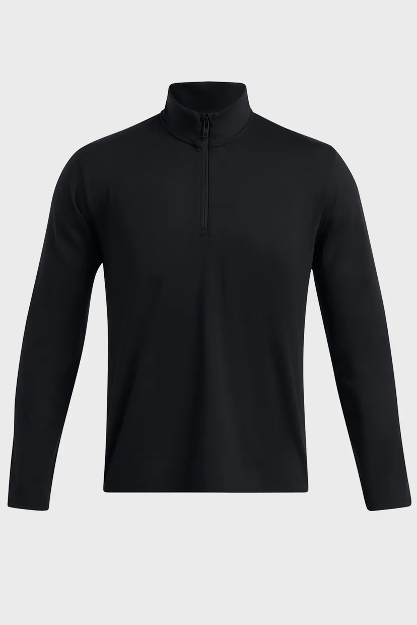 Чоловіча чорна спортивна кофта UA Meridian 1/4 Zip 4