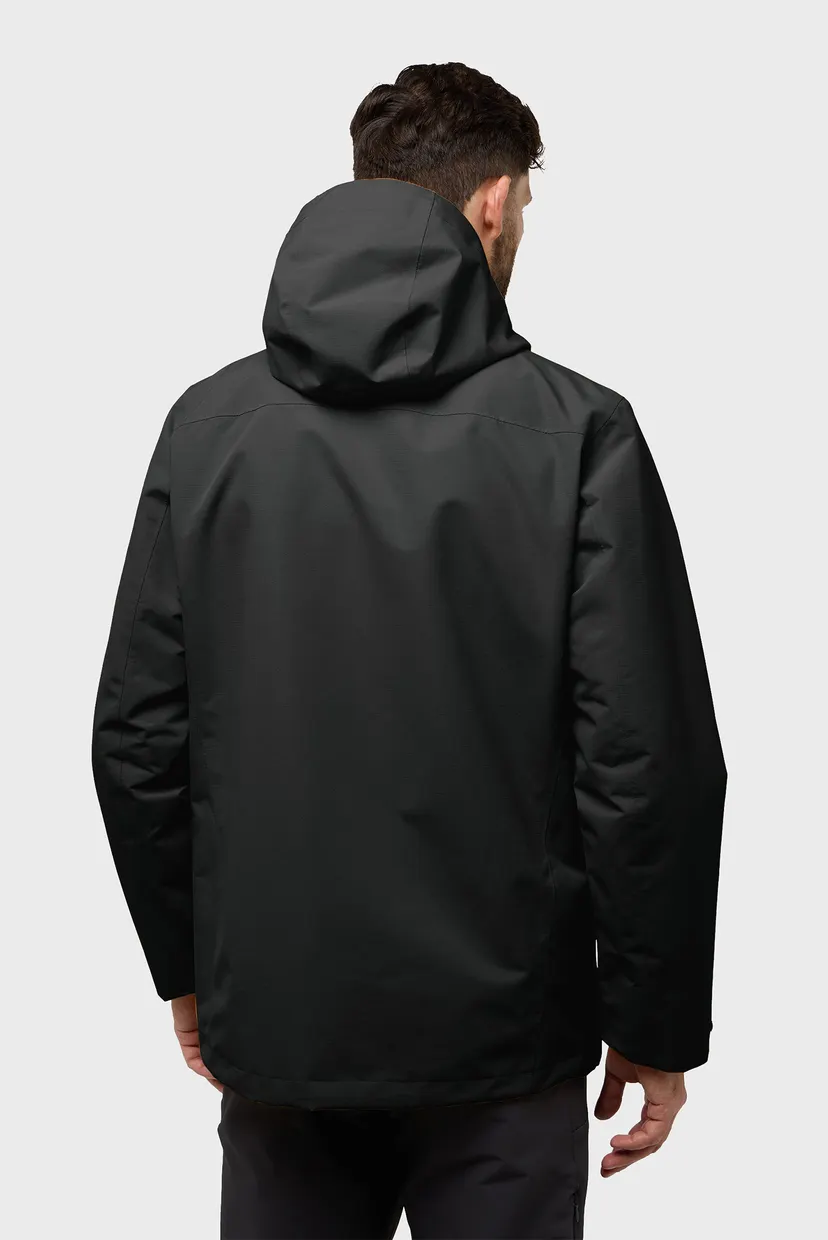 Мужская черная куртка 3 в 1 ALTENBERG 3IN1 JKT M Jack Wolfskin
