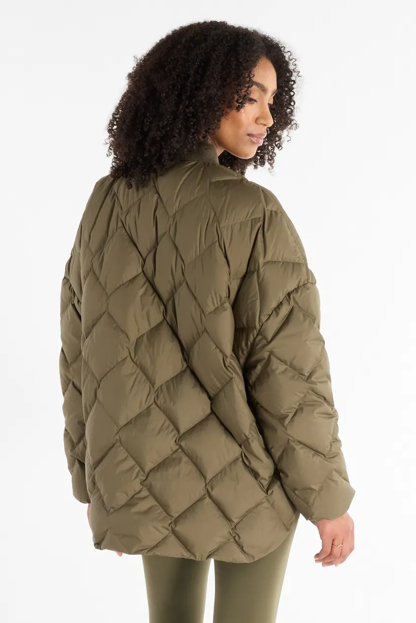 Женская зеленая куртка Pinnacle Bomber 4