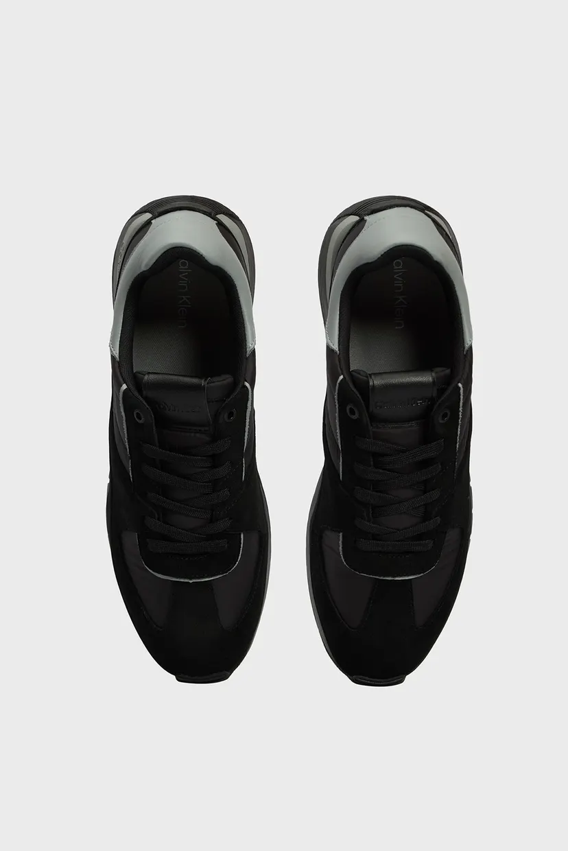 Мужские черные кроссовки LOW TOP LACE UP MIX 4
