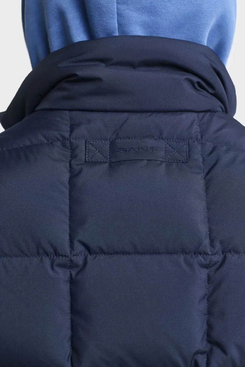 Мужской темно-синий пуховой жилет MID DOWN VEST 5