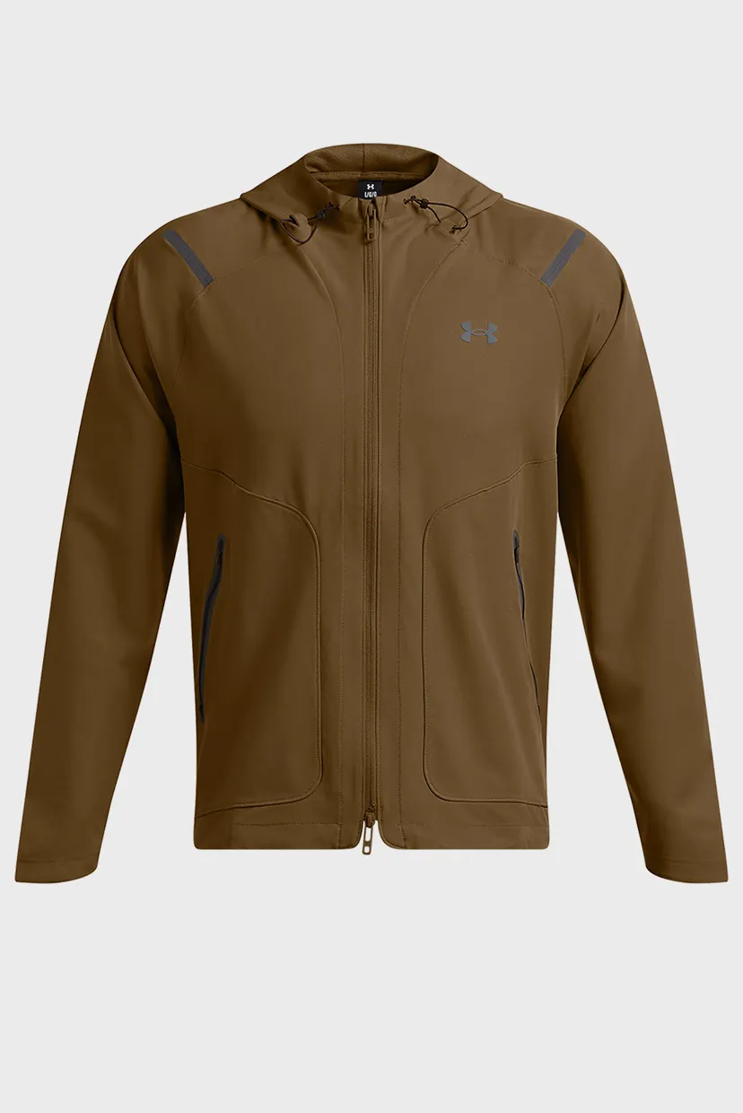 Чоловіча коричнева вітровка UA Unstoppable Jacket LC 6