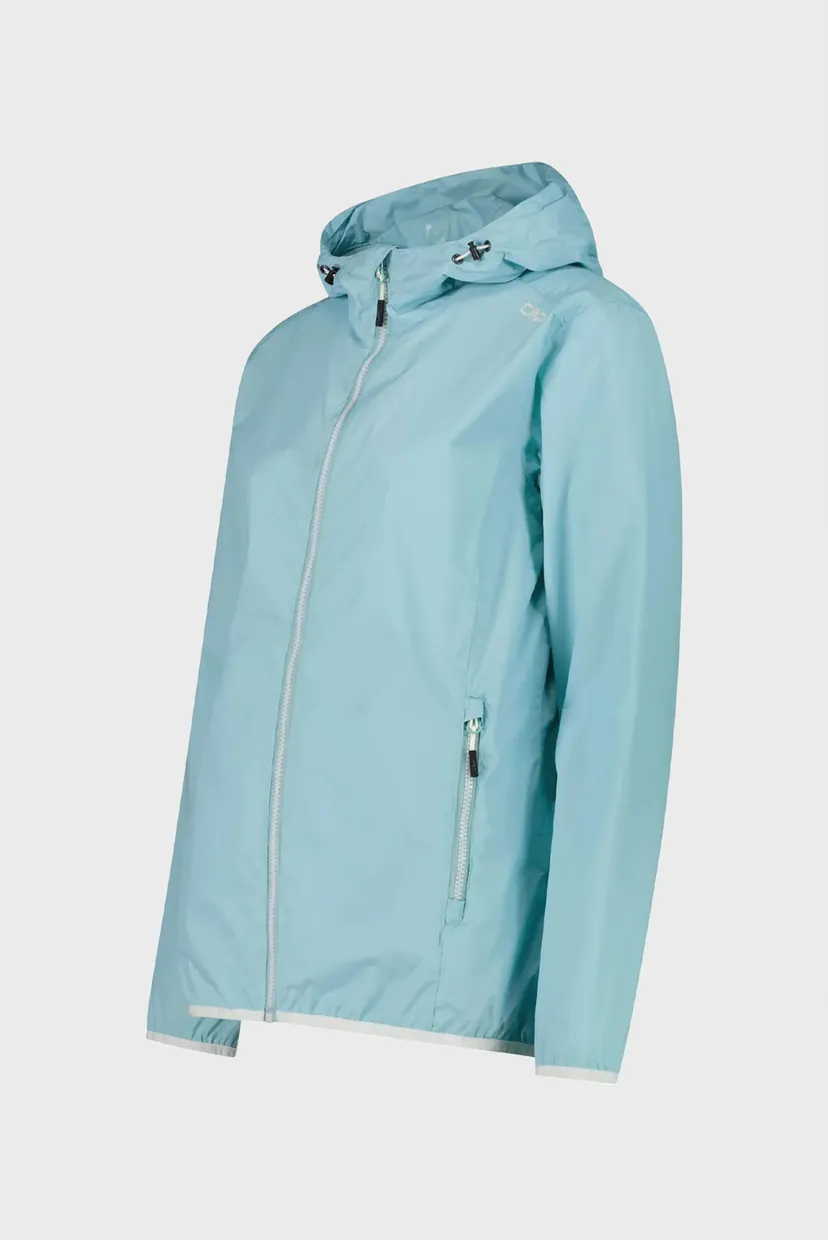 Жіноча блакитна вітровка WATER REPELLENT JACKET RAIN FI 3