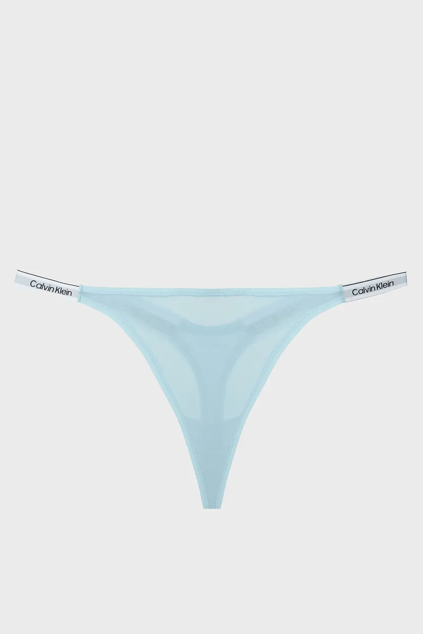 Женские голубые трусики DIPPED STRING THONG 7