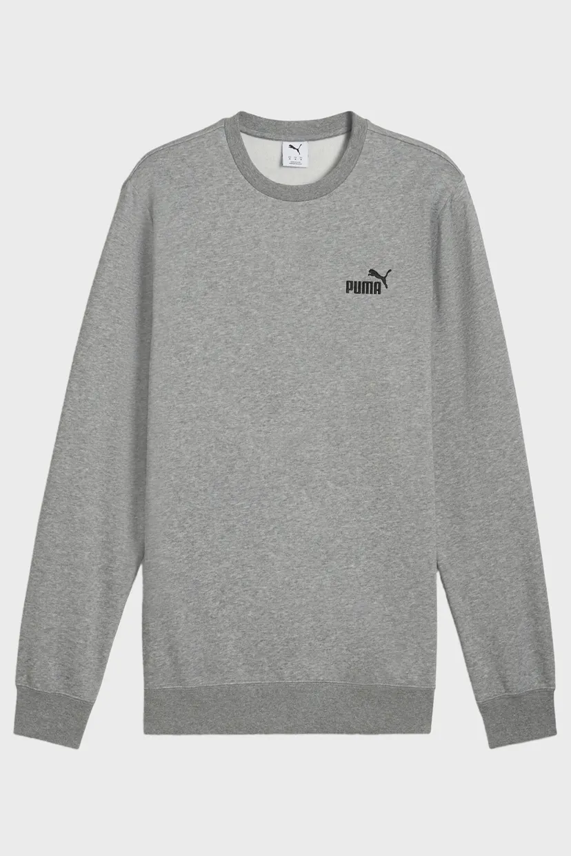 Чоловічий сірий світшот Essentials Small No. 1 Logo Crew Men 6