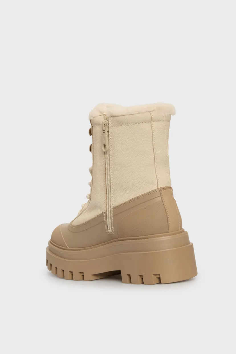 Женские ботинки FLATFORM LACE UP BOOT PADDED 5