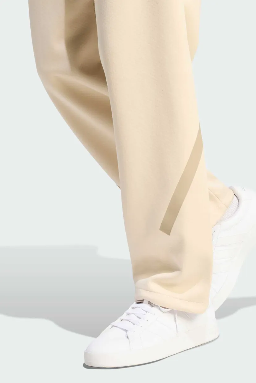 Мужские бежевые спортивные брюки adidas Z.N.E. Open-Hem 5
