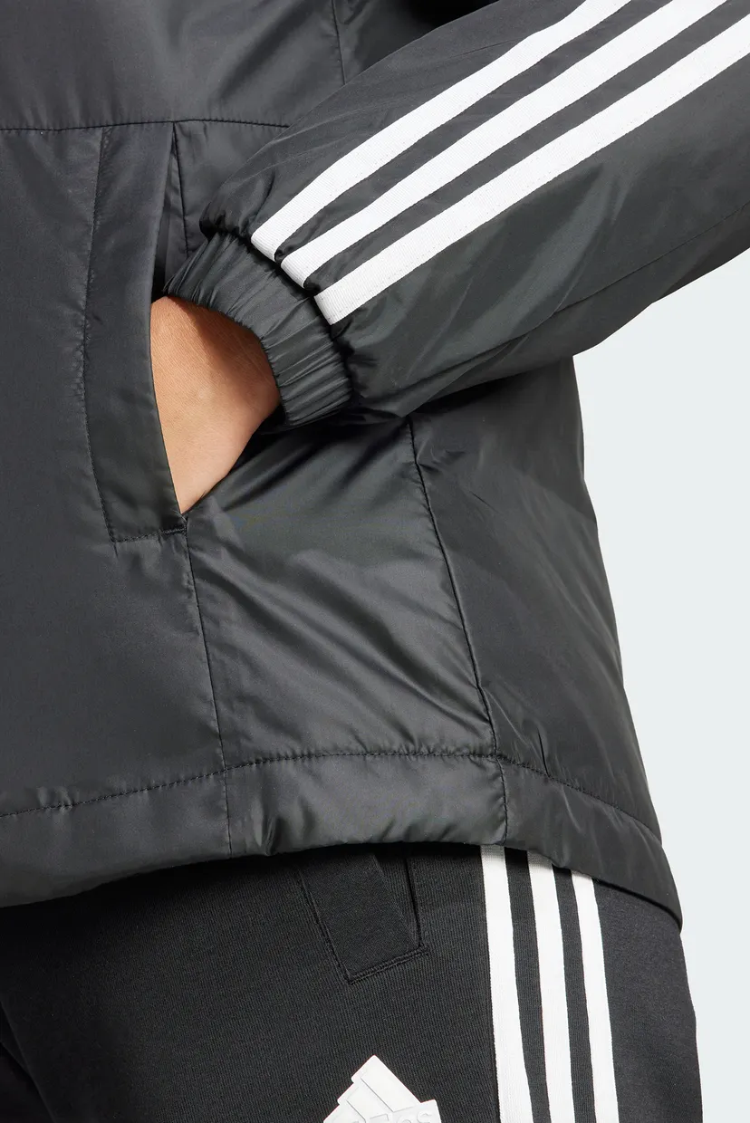 Жіноча чорна куртка Essentials 3-Stripes Insulated 4