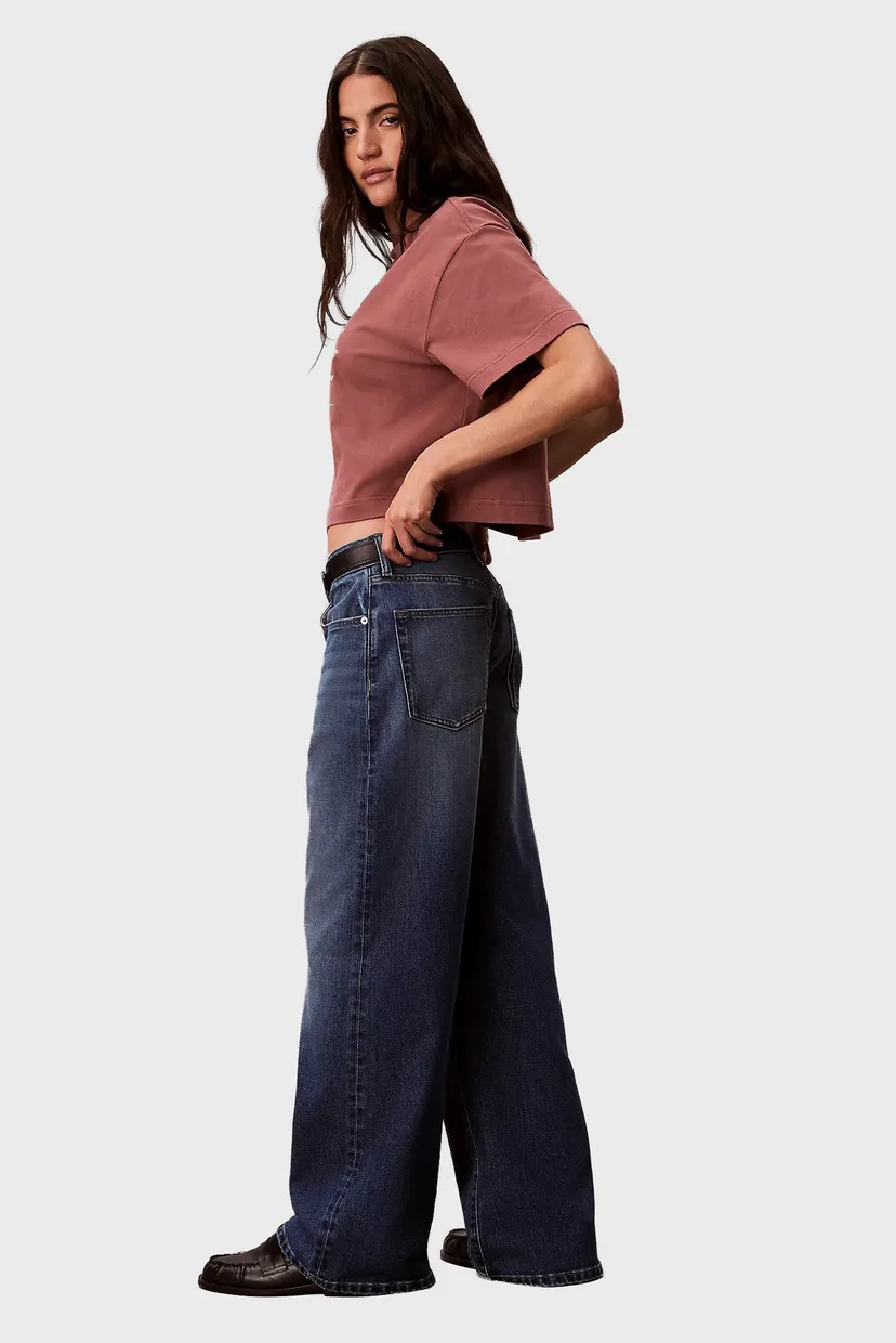 Женская коричневая футболка CROPPED BOXY GRAPHIC 3