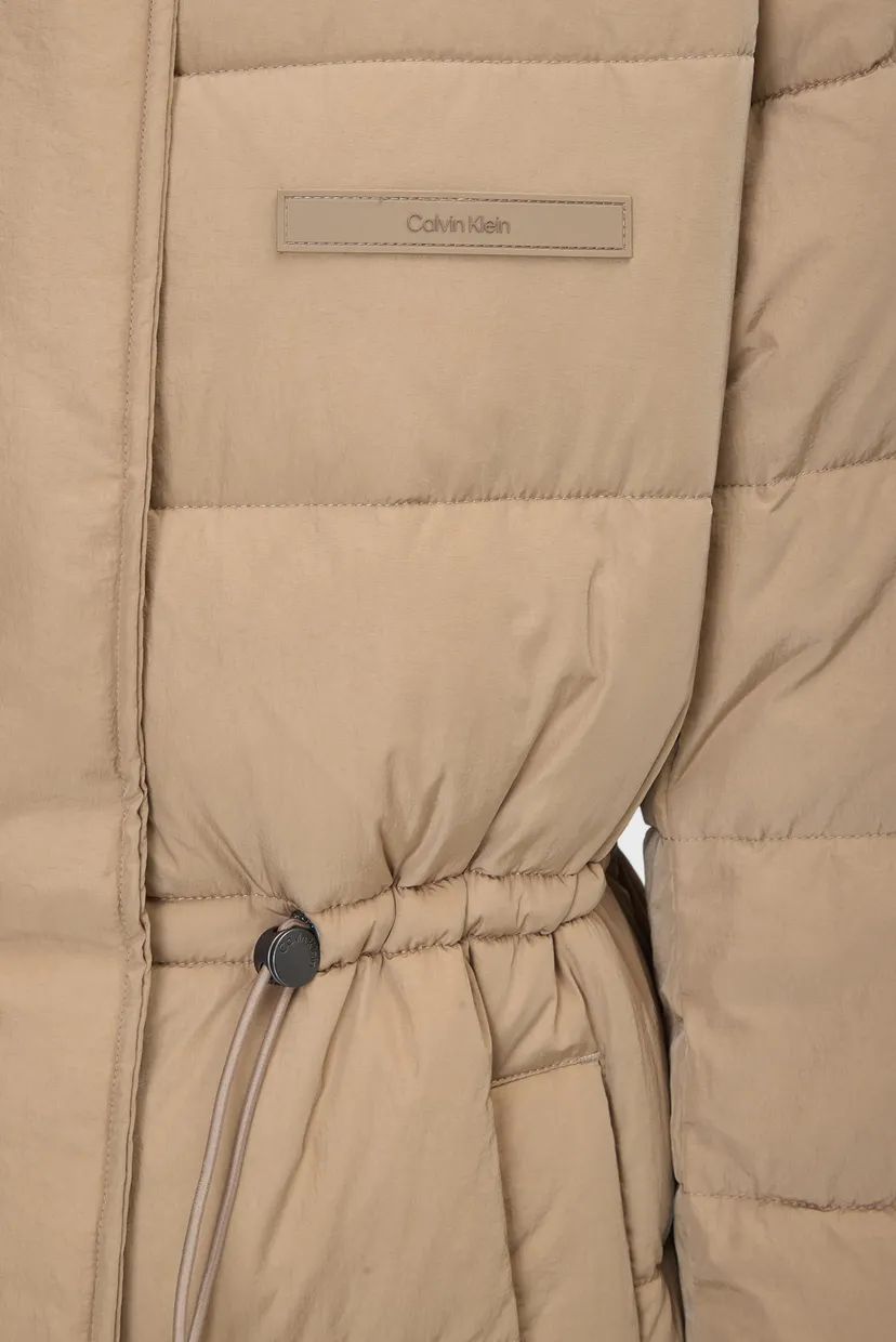Жіноча бежева куртка MW PADDED TWO TONE COAT 4