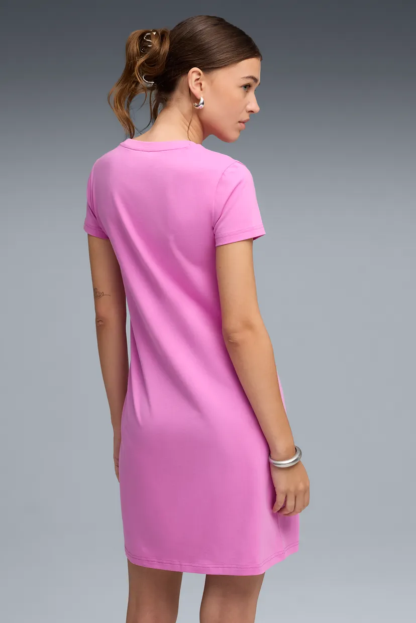 Жіноча рожева сукня ESS Small No. 1 Logo Slim Dress Women 3