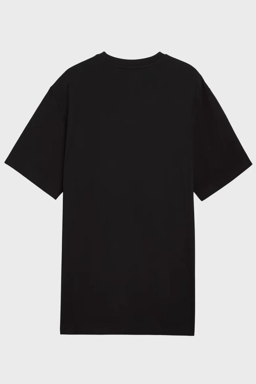 Мужская черная футболка Graphic Balloon Art Relaxed Tee Men 5