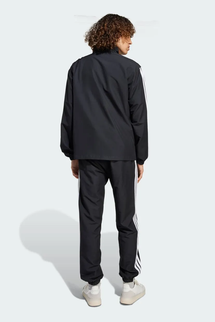 Мужской черный спортивный костюм (кофта, брюки) Sportswear Basic 3-Stripes Woven 3