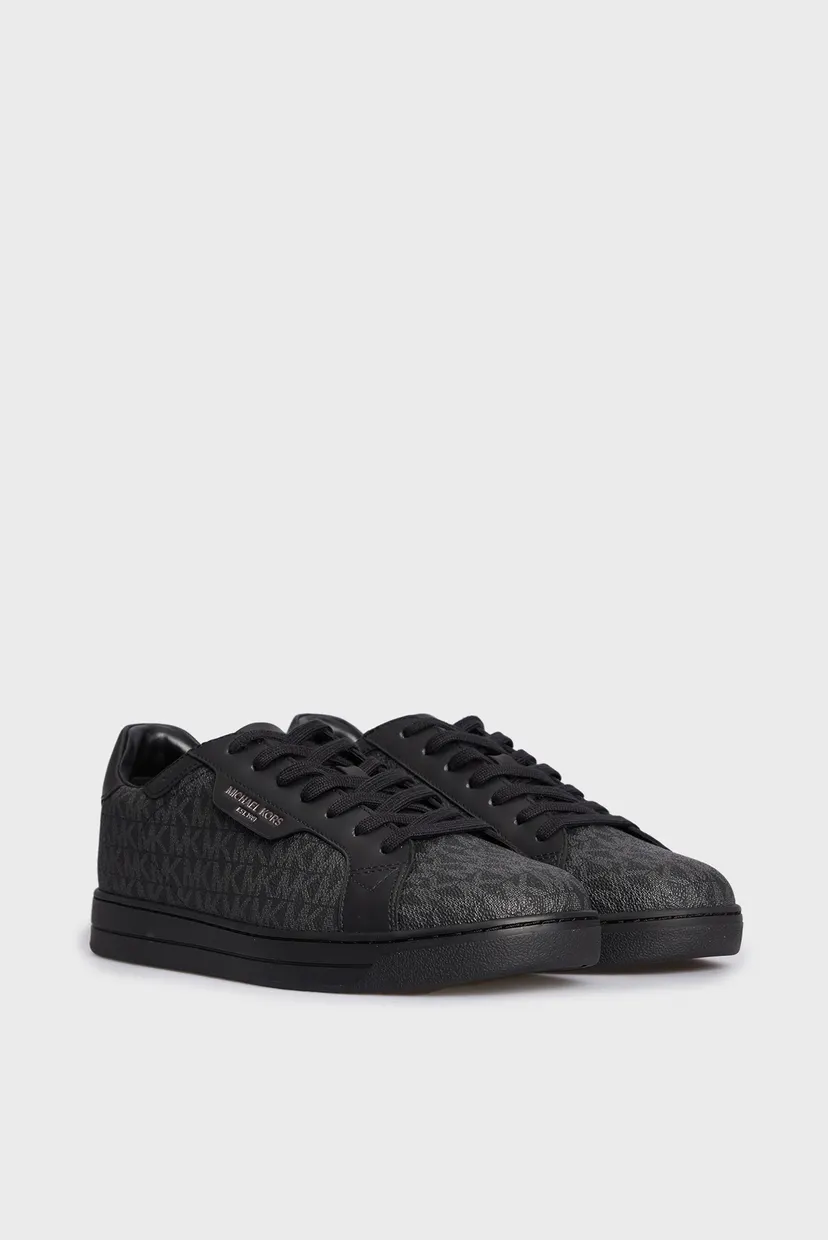 Чоловічі чорні снікерси з візерунком KEATING LACE UP 3