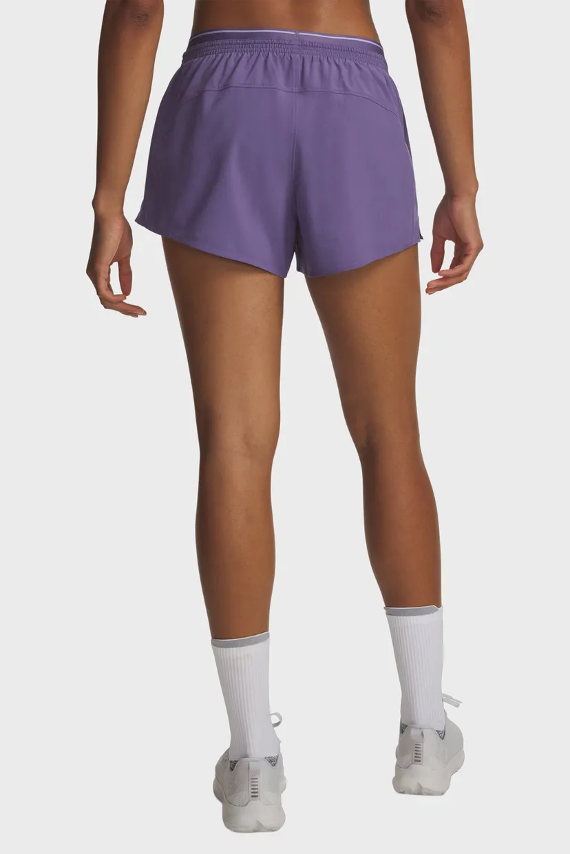 Жіночі фіолетові шорти UA Vanish Woven 3in Shorts 3
