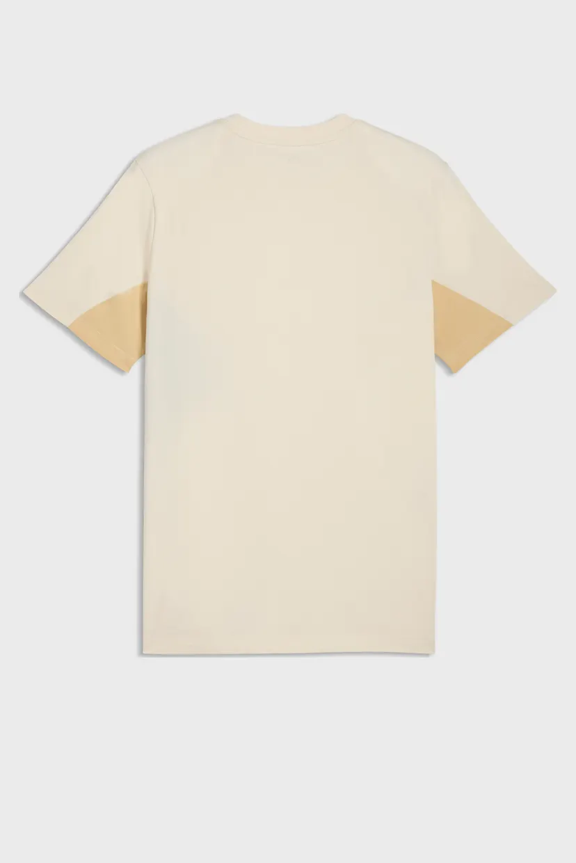Мужская бежевая футболка Essentials Block Tee Men 5