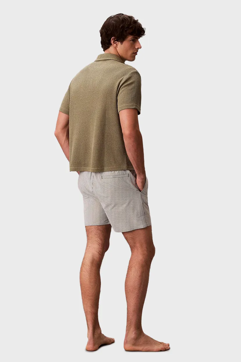 Мужские плавательные шорты в полоску MEDIUM DRAWSTRING 4