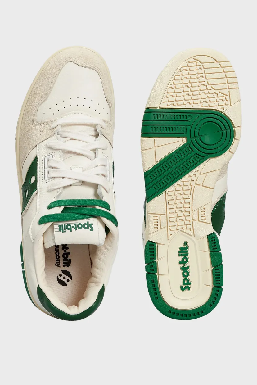 Мужские белые кожаные сникерcы SONIC LOW 4