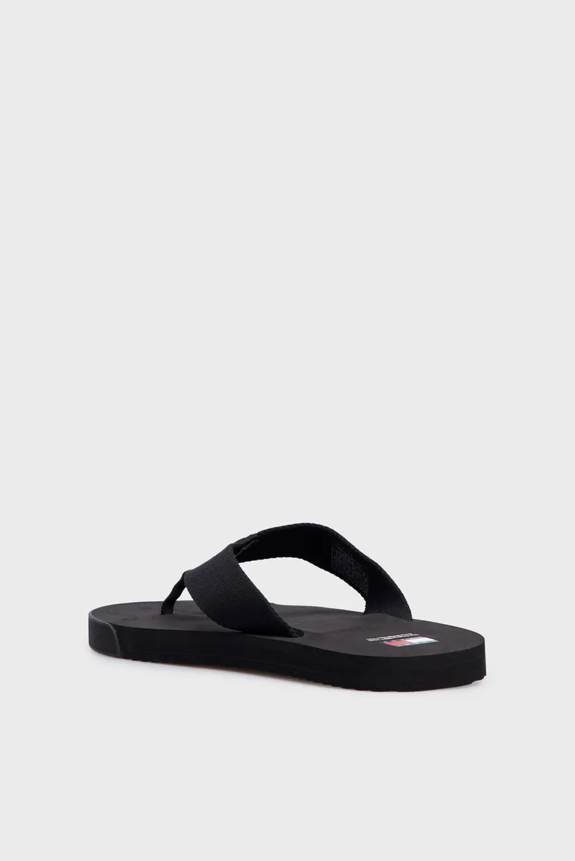 Мужские черные вьетнамки TJM ELEVATED FLIP FLOP 5