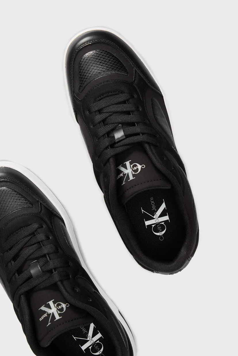 Женские черные сникерсы BASKET CUPSOLE LOW MIX IN MTL 5