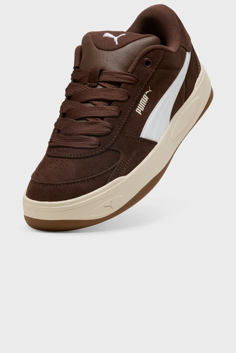 Коричневые кожаные сникерсы Park Lifestyle II Sneakers Unisex 5