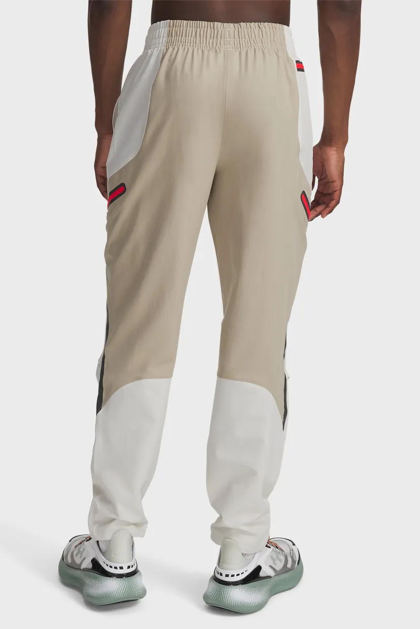 Чоловічі білі спортивні штани UA Unstoppable Cargo Pant 3