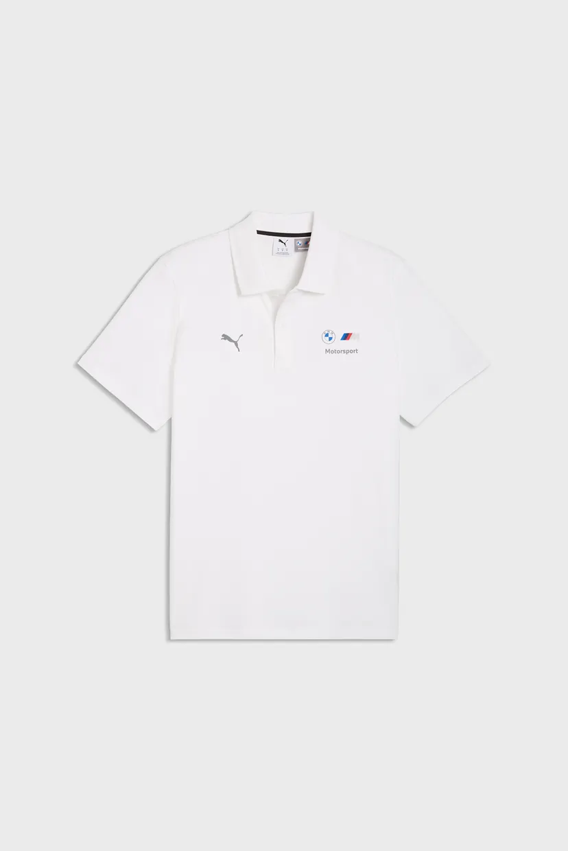 Чоловіче біле поло BMW M MOTORSPORT Essentials Polo Men 4