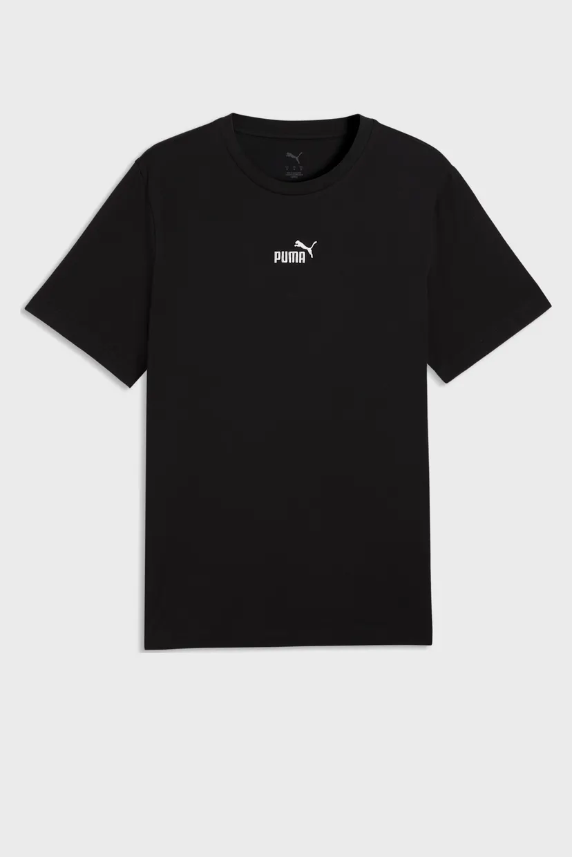 Мужская черная футболка Essentials Small No.1 Logo Tee Men 4